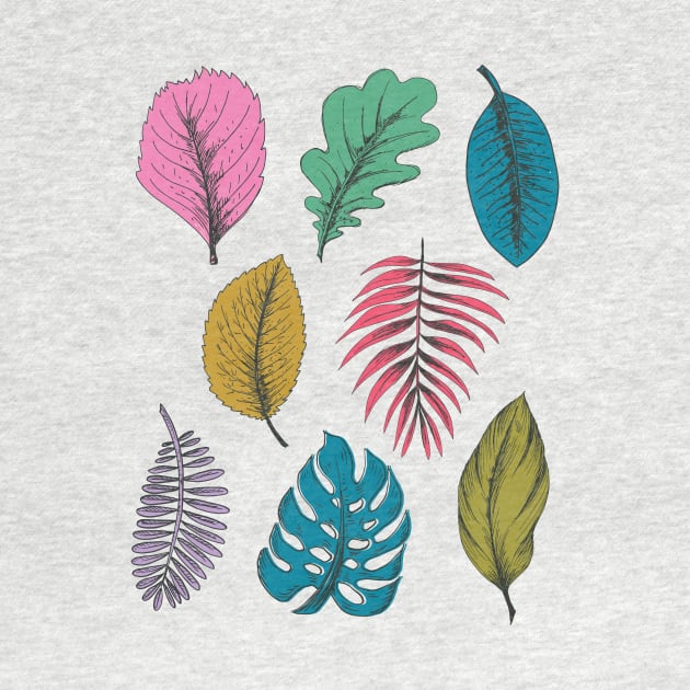 Tropical Leaves #2 by SWON Design